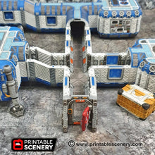 Load image into Gallery viewer, Connecting Corridors - 28mm 32mm Brave New Worlds Sanctuary 17 Terrain Scatter D&amp;D DnD