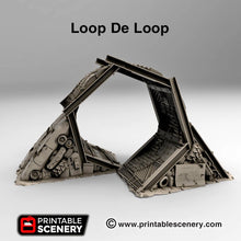 Load image into Gallery viewer, Loop de Loop - 15mm 28mm 20mm 32mm Brave New Worlds Wasteworld Gaslands Terrain Scatter D&amp;D DnD
