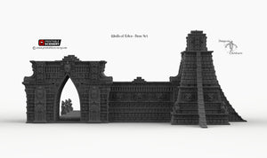 Walls of Eden - 15mm 20mm 28mm 32mm Brave New Worlds New Eden Terrain Scatter D&D DnD