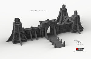 Walls of Eden - 15mm 20mm 28mm 32mm Brave New Worlds New Eden Terrain Scatter D&D DnD