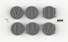 Load image into Gallery viewer, Roman Numeral Markers for Gaming - Board Games D&amp;D DnD
