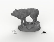Load image into Gallery viewer, Wolf - Wolves Wargaming Miniatures Monster Rocket Pig Games D&amp;D DnD