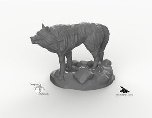 Wolf - Wolves Wargaming Miniatures Monster Rocket Pig Games D&D DnD