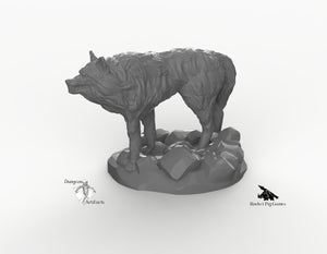 Wolf - Wolves Wargaming Miniatures Monster Rocket Pig Games D&D DnD