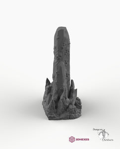 Wailing Crystal - 3DHexes Wargaming Terrain D&D DnD