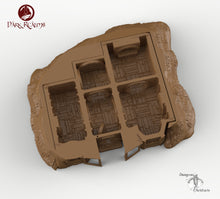 Load image into Gallery viewer, Halfling House 1 - 15mm 28mm 32mm Dark Realms Halfling Village Wargaming Terrain Scatter D&amp;D DnD