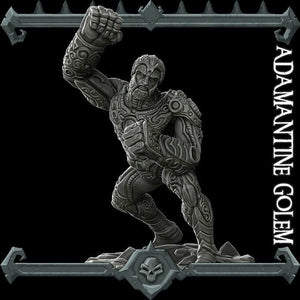 Adamantine Golem - Wargaming Miniatures Monster Rocket Pig Games D&D DnD