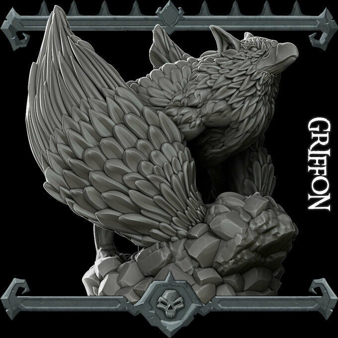 Griffon - Griffin - Gryphon - Wargaming Miniatures Monster Rocket Pig Games D&D, DnD