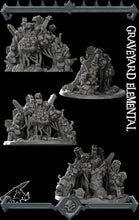 Load image into Gallery viewer, Graveyard Elemental - Wargaming Miniatures Monster Rocket Pig Games D&amp;D, DnD