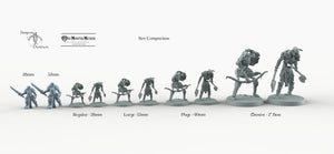 Skeleton Soldiers - Skeletal Soldiers Mini Monster Mayhem Wargaming Miniatures Games D&D, DnD