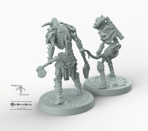 Skeleton Soldiers - Skeletal Soldiers Mini Monster Mayhem Wargaming Miniatures Games D&D, DnD