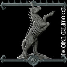 Load image into Gallery viewer, Corrupted Unicorn - Wargaming Miniatures Monster Rocket Pig Games D&amp;D, DnD