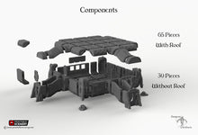 Load image into Gallery viewer, Operations Base Module - 3x3 - 28mm 32mm Brave New Worlds Sanctuary 17 Terrain Scatter D&amp;D DnD