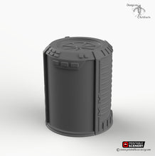 Load image into Gallery viewer, Teleporter Pad - 15mm 28mm 32mm 42mm Printable Scenery Tabletop Scatter Miniatures Terrain Starship