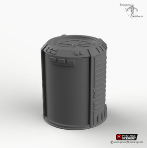 Teleporter Pad - 15mm 28mm 32mm 42mm Printable Scenery Tabletop Scatter Miniatures Terrain Starship