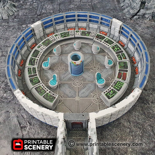 Command Center Expansion - 28mm 32mm Brave New Worlds Sanctuary 17 Terrain Scatter D&D DnD