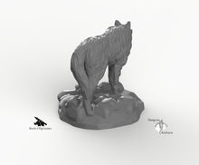 Load image into Gallery viewer, Wolf - Wolves Wargaming Miniatures Monster Rocket Pig Games D&amp;D DnD