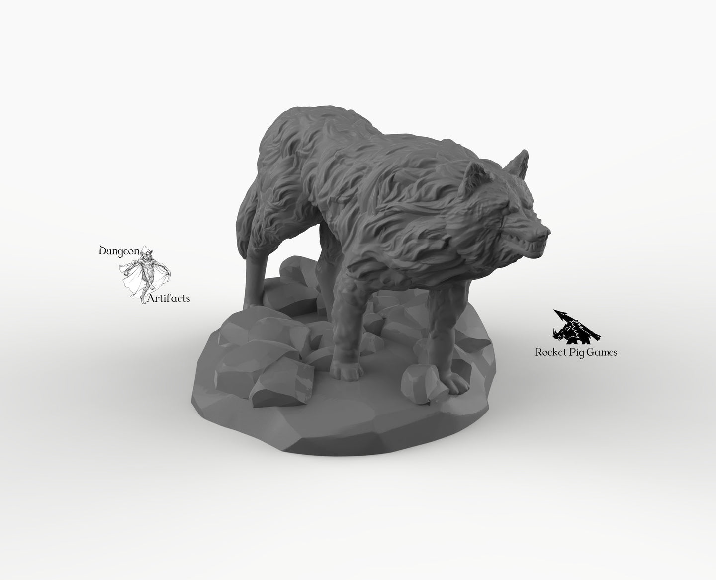 Wolf - Wolves Wargaming Miniatures Monster Rocket Pig Games D&D DnD