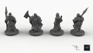 The Holy Order of Ash - EC3D Cleric Wargaming Miniatures D&D DnD