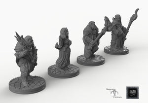 The Holy Order of Ash - EC3D Cleric Wargaming Miniatures D&D DnD