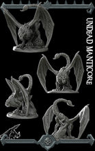 Load image into Gallery viewer, Undead Manticore - Wargaming Miniatures Monster Rocket Pig Games D&amp;D, DnD