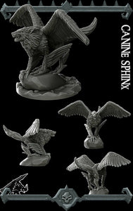 Canine Sphinx - Wargaming Miniatures Monster Rocket Pig Games D&D, DnD