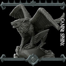 Load image into Gallery viewer, Canine Sphinx - Wargaming Miniatures Monster Rocket Pig Games D&amp;D, DnD