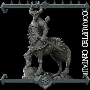 Corrupted Centaur - Wargaming Miniatures Monster Rocket Pig Games D&D, DnD