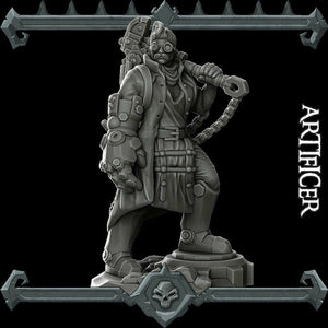 Artificer - Clockwork Creator - Wargaming Miniatures Monster Rocket Pig Games D&D, DnD