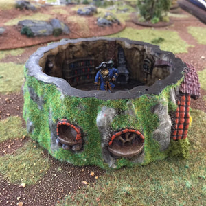 Halfling Hole - Rampage Gothic Terrain D&D, DnD