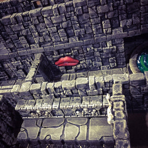 Magic Mouth Wall - OpenLOCK Rampage Gothic Terrain D&D, DnD