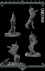 Unicorn - Wargaming Miniatures Monster Rocket Pig Games D&D, DnD