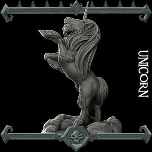 Unicorn - Wargaming Miniatures Monster Rocket Pig Games D&D, DnD