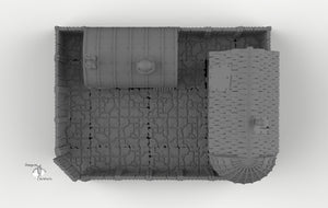 Steampunk Outpost - 15mm 28mm 32mm Winterdale Wargaming Tabletop Scatter Terrain D&D DnD