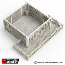Load image into Gallery viewer, Bank - 15mm 28mm 32mm Time Warp Wargaming Terrain Scatter Western D&amp;D, DnD