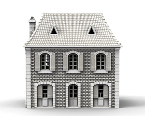 French House Shop - 15mm 28mm 32mm Time Warp Wargaming Terrain Scatter D&D, DnD