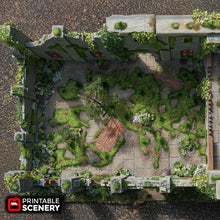 Load image into Gallery viewer, Caribbean Church Ruin - 15mm 28mm 32mm Time Warp Wargaming Terrain Scatter D&amp;D DnD