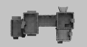 Merchant's Manor - 15mm 28mm 32mm Dark Realms Medieval Scenery Mansion Wargaming Terrain Scatter D&D DnD