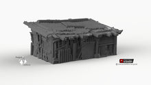 Load image into Gallery viewer, Scrap Yard House - 15mm 28mm 20mm 32mm Brave New Worlds Wasteworld Gaslands Terrain Scatter D&amp;D DnD