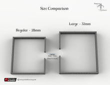 Load image into Gallery viewer, Modular City Walls - Clorehaven Schist Walls -  28mm 32mm Wargaming Terrain Scatter Dungeon D&amp;D, DnD