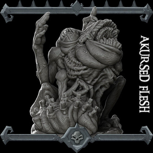 Akursed Flesh - Acursed Flesh Wargaming Miniatures Monster Rocket Pig Games D&D DnD