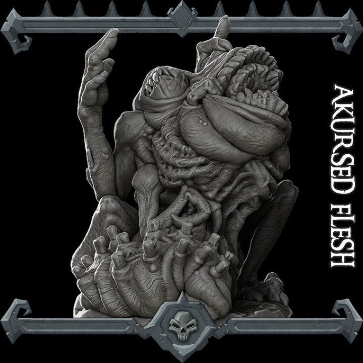 Akursed Flesh - Acursed Flesh Wargaming Miniatures Monster Rocket Pig Games D&D DnD
