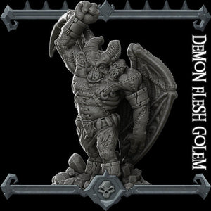 Demon Flesh Golem - Wargaming Miniatures Monster Rocket Pig Games D&D, DnD,