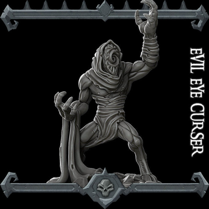 Evil Eye Curser - Wargaming Miniatures Monster Rocket Pig Games D&D, DnD
