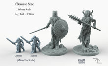 Load image into Gallery viewer, Draugr King - Barrow Wight - Wargaming Miniatures Monster Asgard Rising D&amp;D DnD