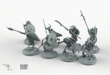 Load image into Gallery viewer, Draugr Infantry - Barrow Wights - Asgard Rising Skeleton Army Wargaming Undead Miniatures