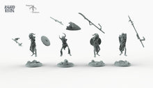 Load image into Gallery viewer, Draugr Infantry - Barrow Wights - Asgard Rising Skeleton Army Wargaming Undead Miniatures