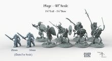 Load image into Gallery viewer, Draugr Infantry - Barrow Wights - Asgard Rising Skeleton Army Wargaming Undead Miniatures