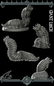Giant Leech - Wargaming Miniatures Monster Rocket Pig Games D&D, DnD