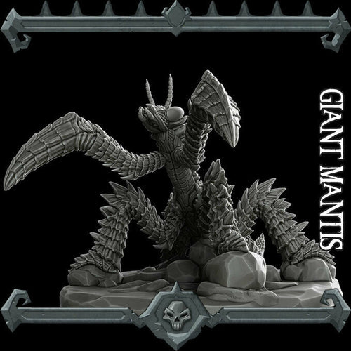 Giant Mantis - Wargaming Miniatures Monster Rocket Pig Games D&D, DnD